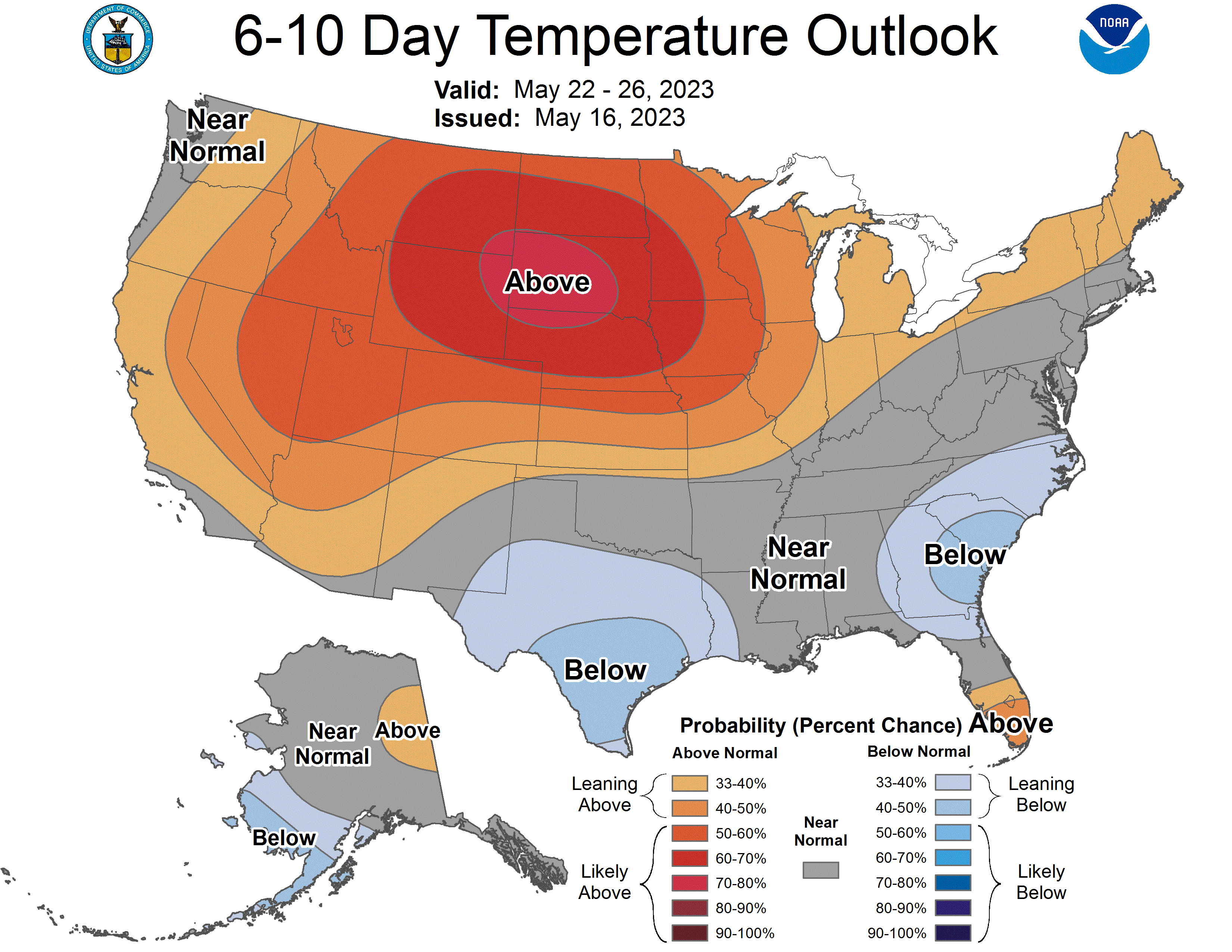 610 Day Weather Outlook Update Blue Line Futures